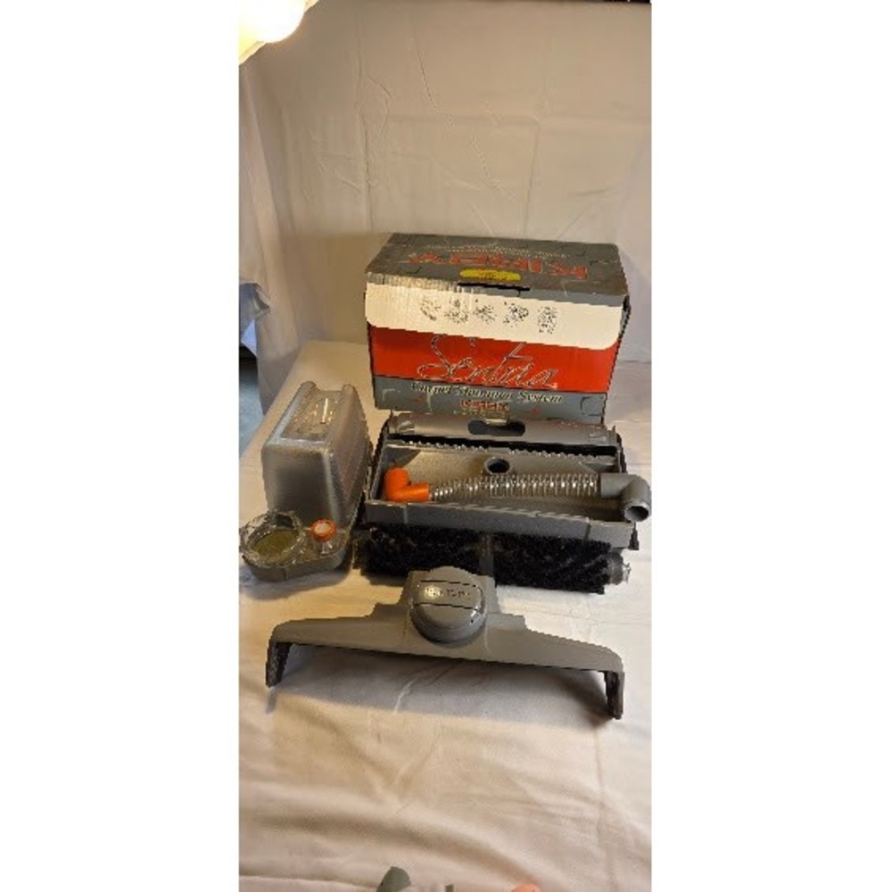Kirby Sentria Carpet Shampoo System Attachment Kit Gray with Tank and Brush Roll